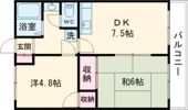 サンシティキタマチB棟の間取り画像