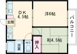 ラ・メール池田の間取り画像