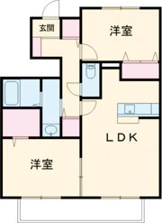 ラフィーネ古田の間取り画像