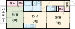 パークイーストの間取り画像