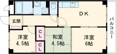 ベルトピア東加古川の間取り画像