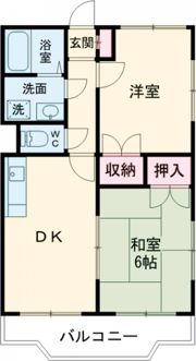 アメニティ中田Ⅲの間取り画像