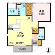 メゾンさくらの杜の間取り画像