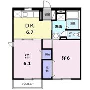 グリーンハイツSATOH Ⅱの間取り画像