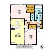 メイプルヒルの間取り画像