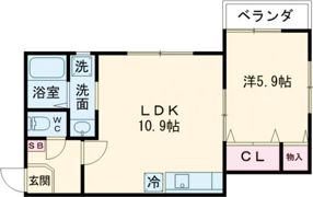 Fleur(フルール)の間取り画像