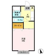 シェリールAIの間取り画像