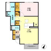 モンブランの間取り画像