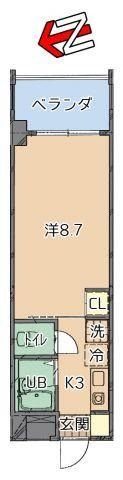 ブランピア津波古の間取り画像