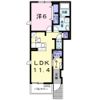 シャロームKAMECHIの間取り画像