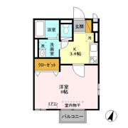 グランモア登戸 弐番館の間取り画像