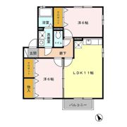 シャルムアイ A・Bの間取り画像