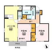 ベル テール Bの間取り画像