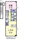 ミューズ松本Ⅶの間取り画像