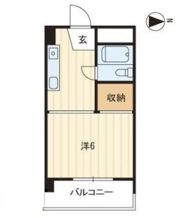 ホワイトマンションの間取り画像