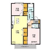 パレドリュンヌの間取り画像