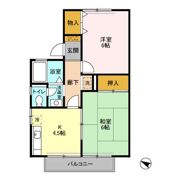 ルミエール津田沼の間取り画像