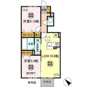 コモンシティハイツJの間取り画像