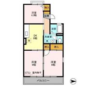 サンカーズの間取り画像