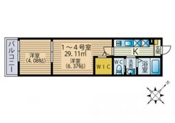 プライムステージの間取り画像