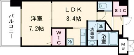 グランドテラス新都心の間取り画像