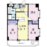 コートドオール パレスの間取り画像