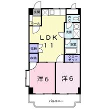 カトレア21の間取り画像