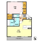 リビングタウン稲毛の杜 Cの間取り画像