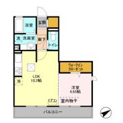 グレイスフラッツの間取り画像