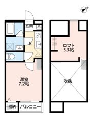 アレーゼ津田沼の間取り画像