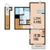 ラポールの間取り画像