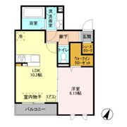ベルカーサの間取り画像