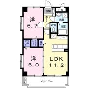 アビタシオン T・Kの間取り画像