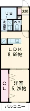 BR道表の間取り画像