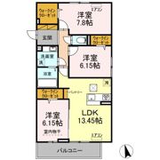 L.シャルルの間取り画像