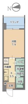 トーマス兼城1の間取り画像
