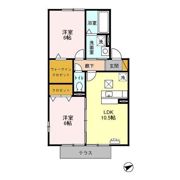 アヴァンセ八幡 ABの間取り画像