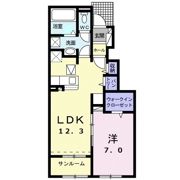 ミルキーウェイBの間取り画像