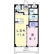 フォルシア与那原の間取り画像