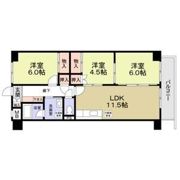 エクセルハイム城山の間取り画像