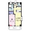マンション ハイビスカスの間取り画像