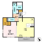 トリプルRの間取り画像