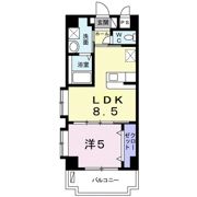 ヴィラ風の門の間取り画像