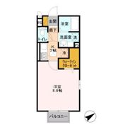 clochett et soleil (ｸﾛｼｪｯﾄ ｴﾄ ｿﾚｲﾕ）の間取り画像