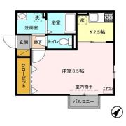 シャルドネ Aの間取り画像