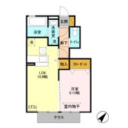 サニーフラットの間取り画像