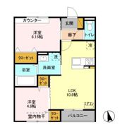 シャトーヒルズの間取り画像