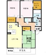 セジュール砥堀 A棟の間取り画像