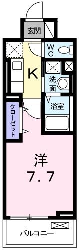 ジュエルⅢの間取り画像