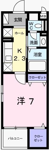 コオリナの間取り画像